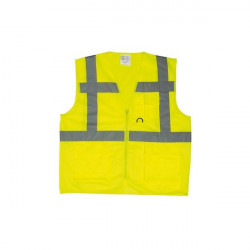 Vesta fluorescenta Yard cu buzunare multiple Coverguard