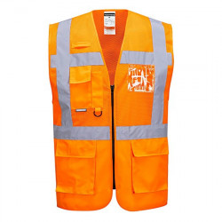 Vesta galben fluorescenta MESH aerisire Portwest - Img 3