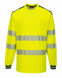 Bluza usoara si respirabila cu dungi reflectorizante Portwest - Img 2