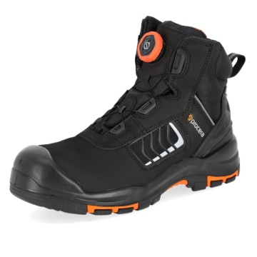 Bocanci de protectie piele nubuc S3L SR HRO cu inchidere rapida - Img 4