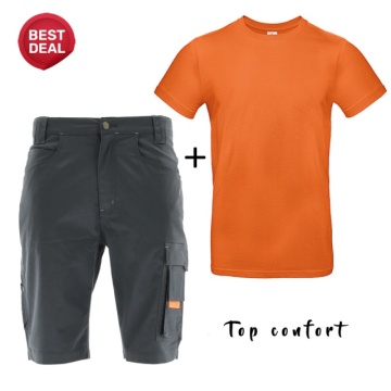 Costum de lucru vara, top confort Sara
