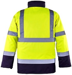 Geaca reflectorizanta galbena Roadway 4 in 1 Coverguard - Img 2