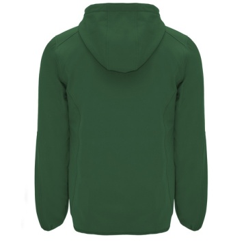 Jacheta casual si lucru Softshell verde elastic 4-Way - Img 2