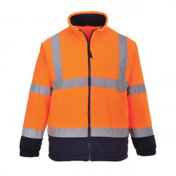 Jacheta fleece reflectorizanta contrast Premium Portwest - Img 3