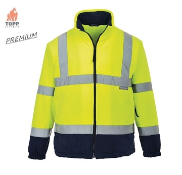 Jacheta fleece reflectorizanta contrast Premium Portwest
