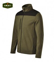 Jacheta fleece verde cu intarituri Malfini
