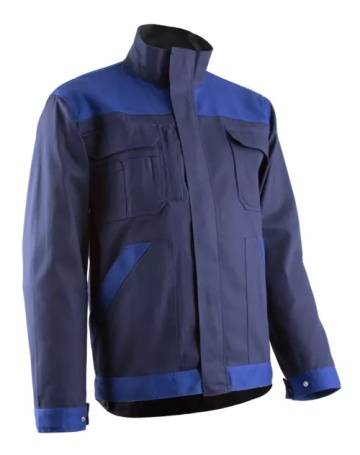 Jacheta lucru bumbac COMMANDER Coverguard bleumarin