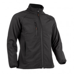 Jacheta softshell dame Shikimi negru, gri - Img 2