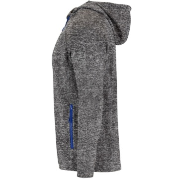 Jachetă tricotată de toamna cu glugă, 280 g/m² - Img 4