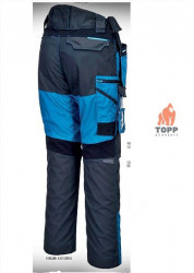 Pantaloni de lucru profesionali Holster flexibili tip dulgher marime 32 inch Portwest - Img 3