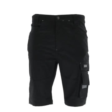 Pantaloni scurti de lucru Flexibili | Gri-Negru - Img 1