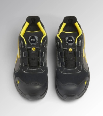 Pantofi de lucru Diadora S3 cu BOA din piele, ultra respirabili - Img 4
