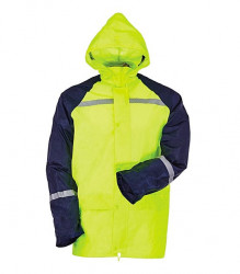Pelerina de ploaie impermeabil fluo Coverguard - Img 3