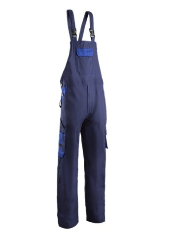 Salopeta bumbac Commander Coverguard bleumarin