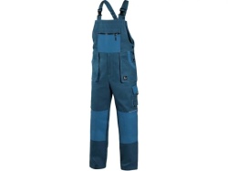 Salopeta de lucru barbati 100% bumbac CXS Albastru petrol