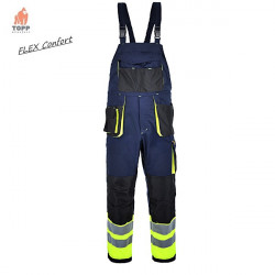 Salopeta lucru Flex cu elemente elastice si reflectorizante