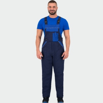Set Jacheta de lucru captusita 100% bumbac cu pantaloni - Img 6