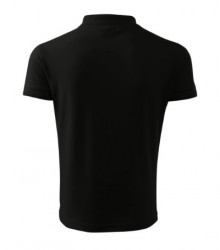 Tricou polo barbati negru de calitate Malfini - Img 3