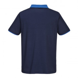 Tricou polo bicolor confortabil si respirabil Portwest - Img 2