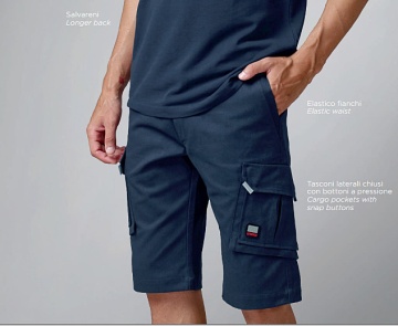 Ultimele marimi - Pantaloni lucru scurti flexibili si confortabili Siggi