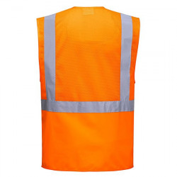 Vesta galben fluorescenta MESH aerisire Portwest - Img 4