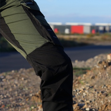 Costum de lucru confortabil si flexibil: Polar gros si Pantaloni elastici Sara - Img 8