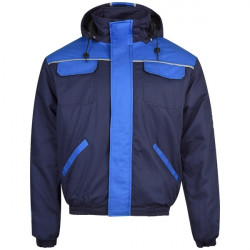 Costum Jacheta de lucru captusita 100% bumbac cu pantaloni - Img 3