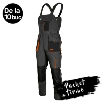 De la 10x buc Salopeta de lucru rezistenta mecanici, santier | pachet firme