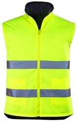Geaca reflectorizanta galbena Roadway 4 in 1 Coverguard - Img 3