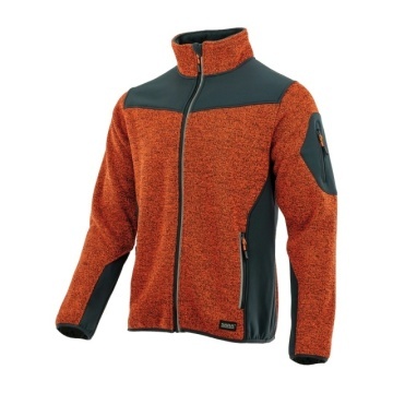 Hanorac de lucru tricotat fleece + softshell barbati Sara
