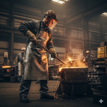 Jacheta de protectie metal topit Sir Safety, calitate superioara - Img 2