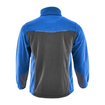 Jachetă fleece Confort Plus Albastra-Gri Sara - Img 4