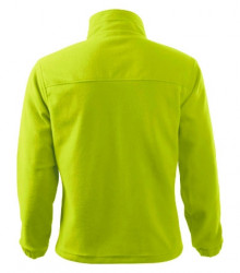 Jacheta fleece galben fluo vizibilitate santier Malfini - Img 2