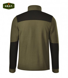 Jacheta fleece verde cu intarituri Malfini - Img 2
