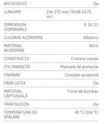 Manusi de lucru profesionale Ansell Hycron 27-805 - Img 4