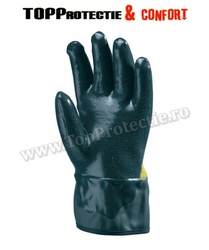 Manusi de protectie rezistente la abraziune,taiere,rupere,imersate in nitril - Img 1