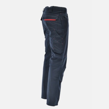 Pantaloni de lucru Flexibili | Design simplu | Bluemarin-Rosu Sara - Img 3