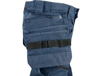 Pantaloni de lucru slim-fit 4-way stretch cu Cordura CXS albastru - Img 4