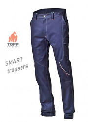 Pantaloni de lucru Smart elastici cu aspect urban - Img 1