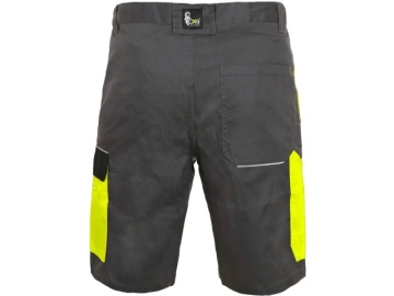 Pantaloni scurti vara usori gri-galben CXS - Img 3
