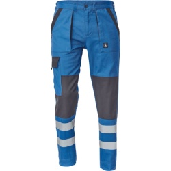 Pantaloni talie bumbac MAX Neo Reflex dungi reflectorizante