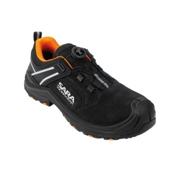 Pantofi de protectie piele nubuc S3L cu inchidere rapida Sara, pentru santier