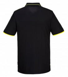 Tricou ECO Polo negru hipoalergenic Portwest - Img 2