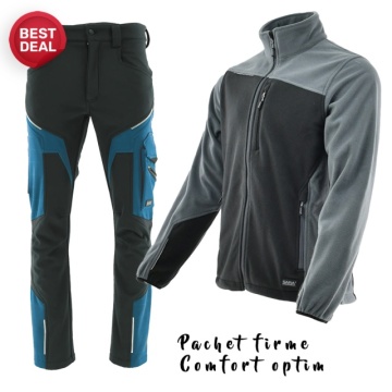 Ultima sansa - Costum de lucru Confortabil și funcțional - Pantaloni softshell si polar Sara