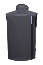 Vesta softshell cu multiple buzunare, detalii reflectorizante - Img 2