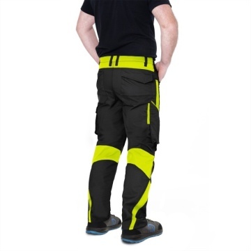 10x Costum de lucru: jacheta si Pantaloni negru-galben - Img 2