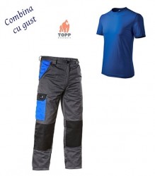 Combina de vara salopeta lucru plus tricou Regal - Img 1