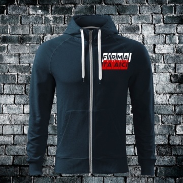 De la 10x Oferta Firme - Hanorac barbati Malfini 452 cu gluga si logo personalizat inclus Malfini