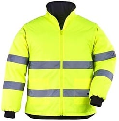Geaca reflectorizanta galbena Roadway 4 in 1 Coverguard - Img 4