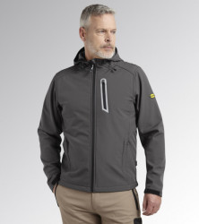 Jacheta Diadora softshell Sail gri - Img 3